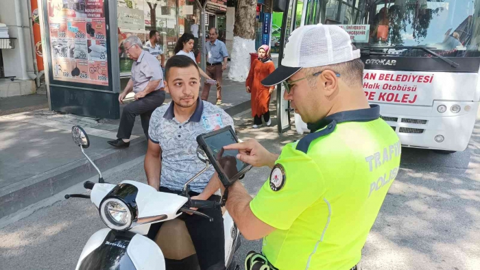 Adıyaman´da motosiklet denetimi