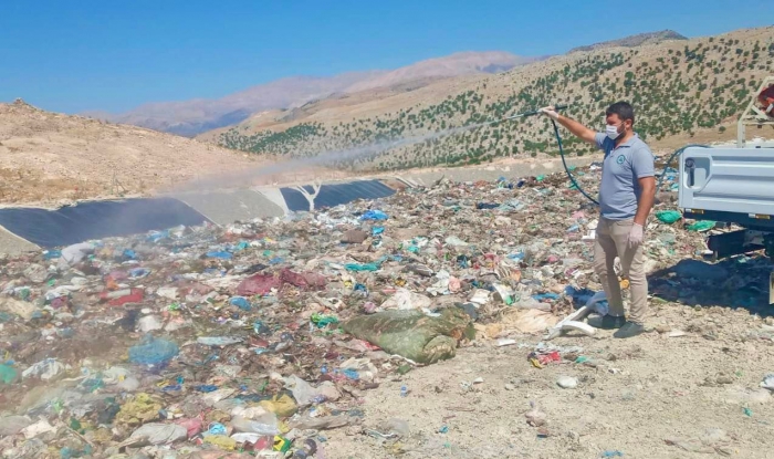 Adıyaman´da karasinekle mücadele devam ediyor