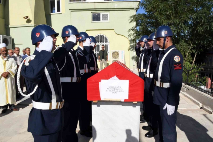 Kıbrıs Gazisi Eraslan´a son görev