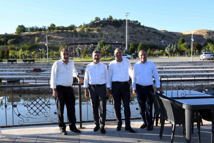 Vali Çuhadar, mesire alanında incelemelerde bulundu