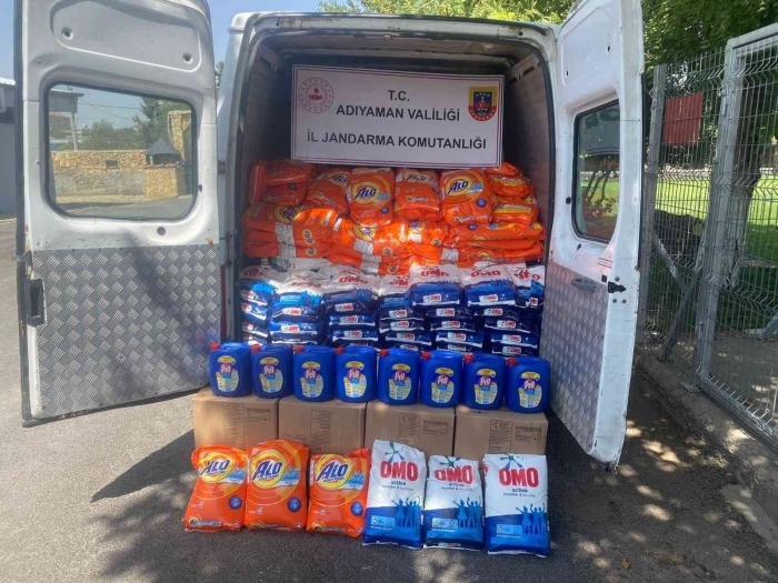Adıyaman´da sahte deterjan ele geçirildi