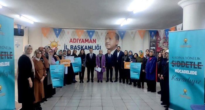 AK Parti´den Kasım Kadına Yönelik Şiddete Karşı Uluslararası Mücadele Günü açıklaması