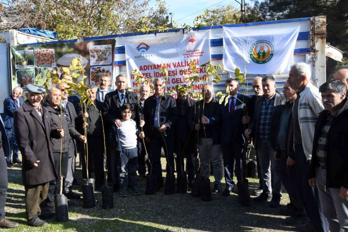 Adıyaman´da çiftçilere 6 bin ceviz fidanı dağıtıldı
