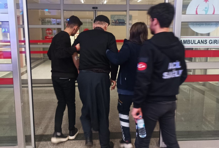 Adıyaman'da Yaşlı adam sopa darbeleriyle darp edildi