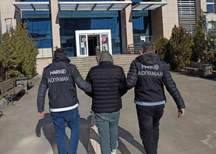Kahta´da uyuşturucu operasyonunda 1 tutuklama