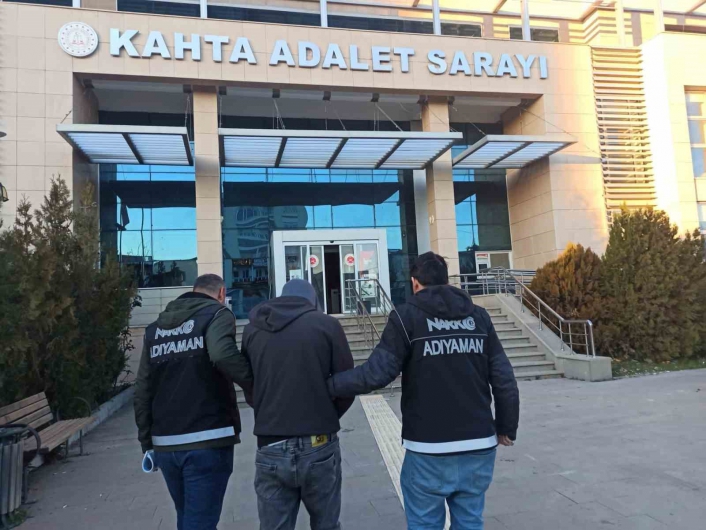 Kahta´da uyuşturucu ile yakalanan 1 kişi tutuklandı