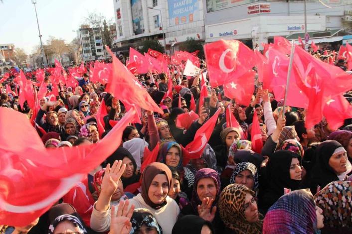 Cumhurbaşkanı Erdoğan Adıyaman´da kalıcı konutların temelini attı