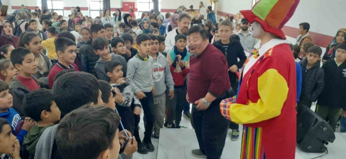 Samsat´ta depremzede çocuklar için eğlence programı düzenlendi