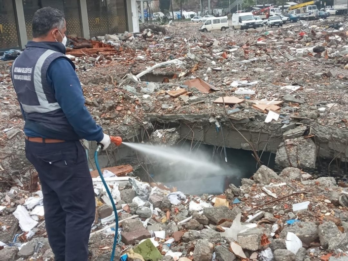 Adıyaman´da ilaçlama çalışmaları hız kazandı