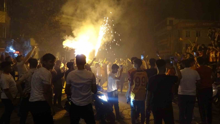 Galatasaray´ın şampiyonluğu Adıyaman´da coşkuyla kutlandı
