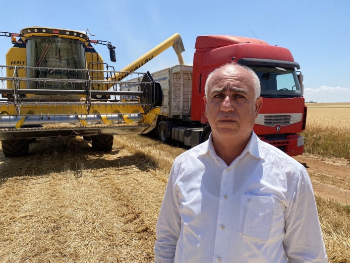 Adıyaman´da hububat hasadı başladı