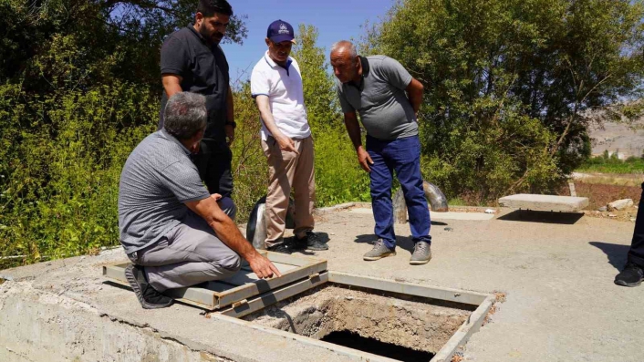 Havşeri İçme Suyu Hattı´nda bakım onarım çalışması sürüyor