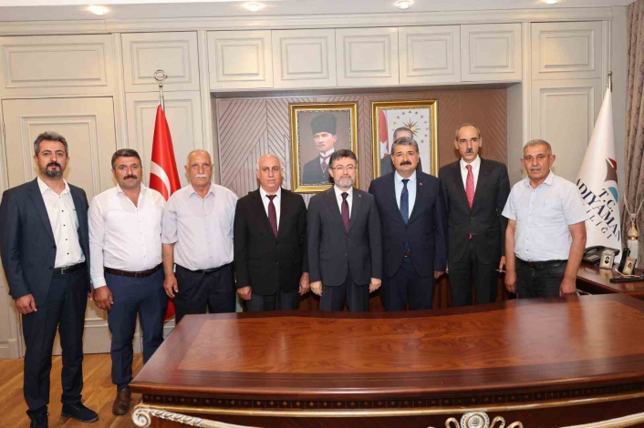 Ziraat Odaları başkanları Bakan İbrahim Yumaklı´ya sorunları aktardı