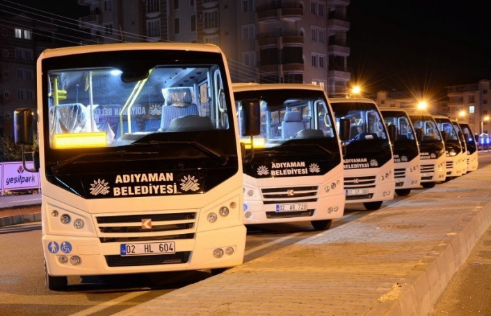 11 Ayda Adıyaman´da 8 milyon 74 bin yolcu taşındı