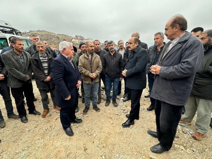 Çelikhan´da çiftçilere sulama sistemi desteği verildi