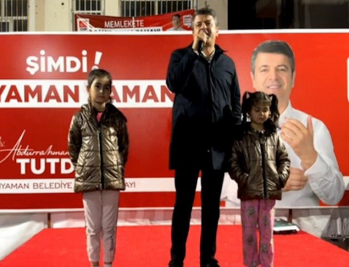 Tutdere: Posterlerinizi seçim karargahımıza asacağım