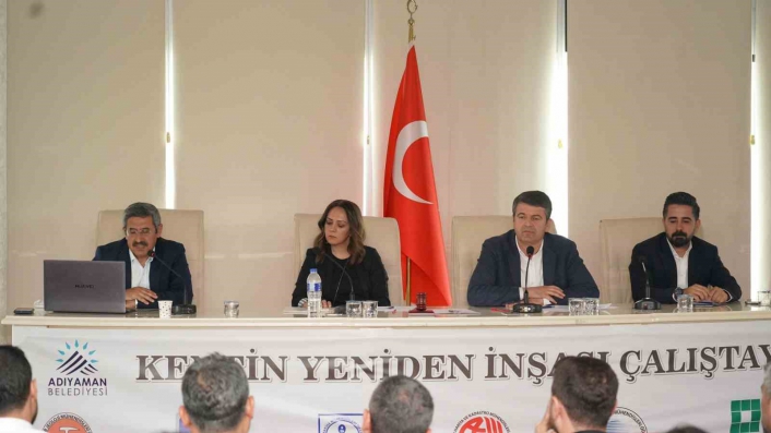 Kentin yeniden inşası çalıştayı düzenlendi