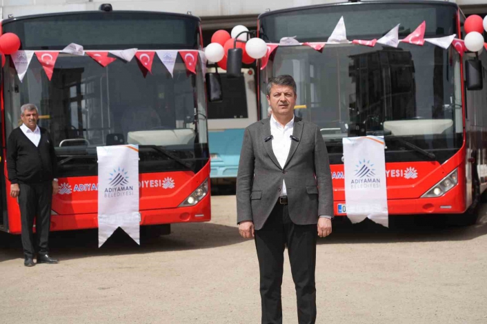 Adıyaman Belediyesinden 10 yeni otobüs