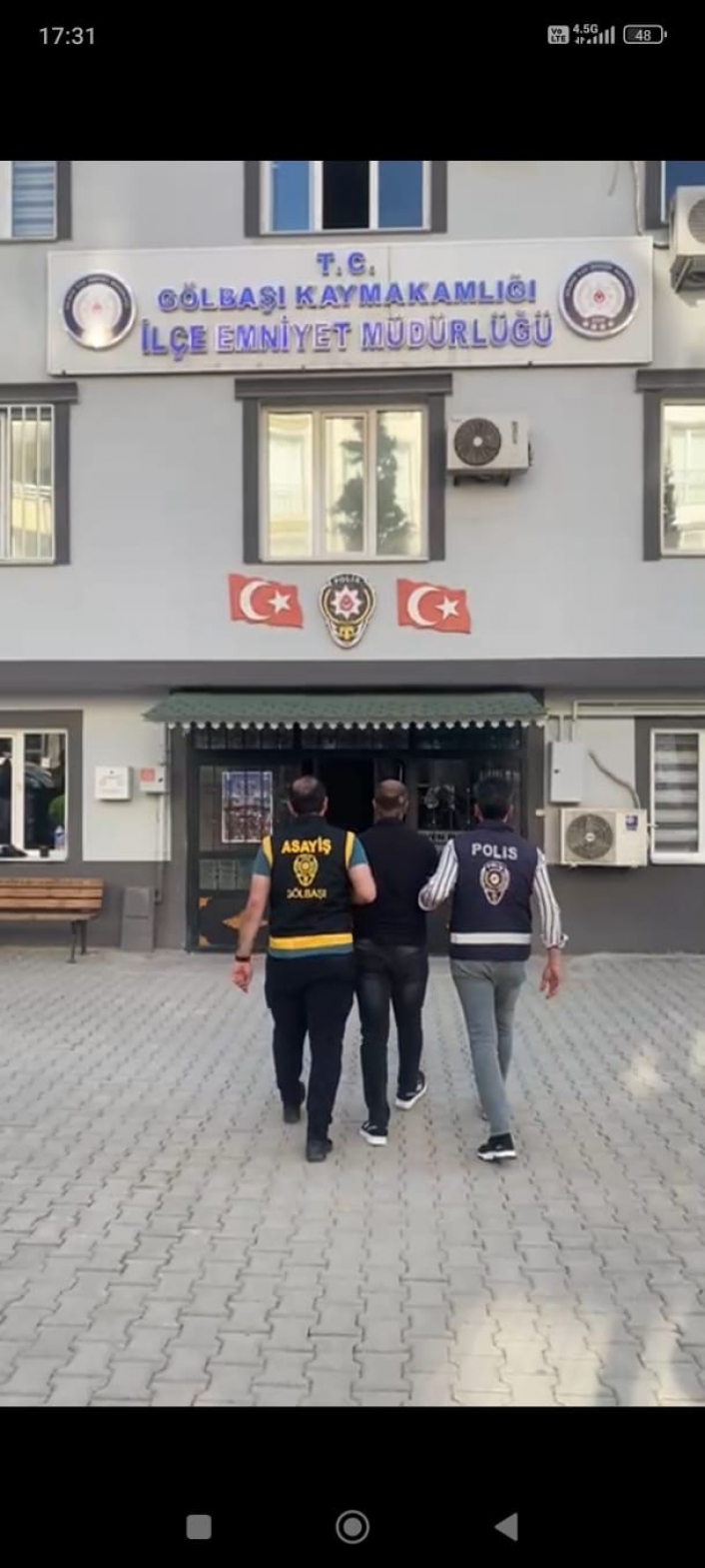 Kesinleşmiş hapis cezası olan şahıs yakalandı