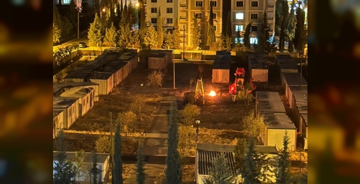 Boşaltılan konteyner kent, madde bağımlılarının yuvası haline geldi