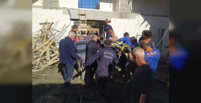 Adıyaman’da cami kubbesi çöktü: 5 yaralı