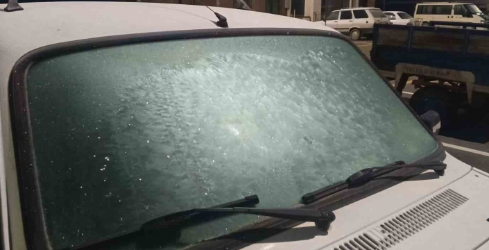 Gölbaşı’nda soğuk hava etkisini sürdürüyor