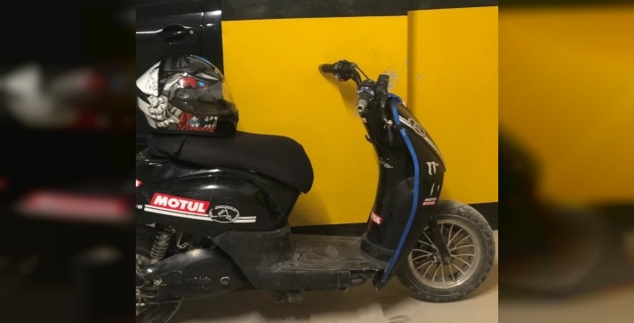 Park halindeki elektrikli bisiklet çalındı