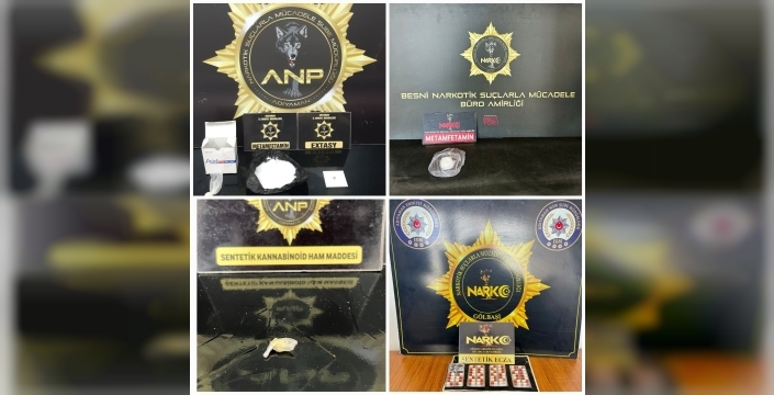 Çeşitli suçlardan aranan 20 şüpheli tutuklandı