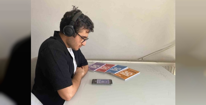 Görme engelli aday Türkiye 6’ncısı oldu