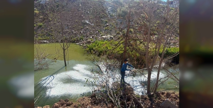 Adıyaman’da sivrisinek ve haşerelere karşı ilaçlama çalışması