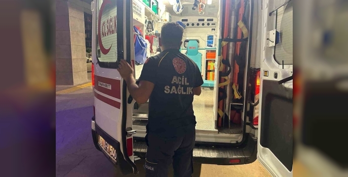 Attan düşen çocuk yaralandı