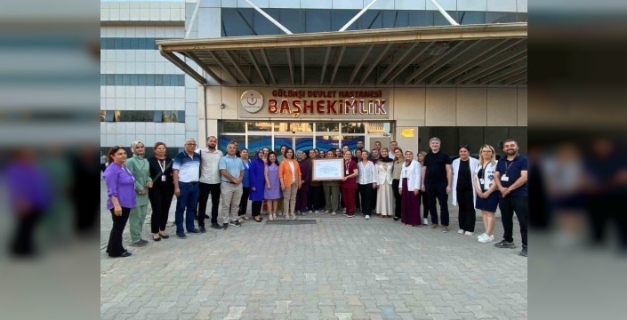 Gölbaşı Devlet Hastanesi "Anne dostu hastane" unvanı aldı