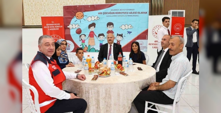 Koruyucu Aile Günü’nde aileler ve çocuklar aynı sofrada buluştu