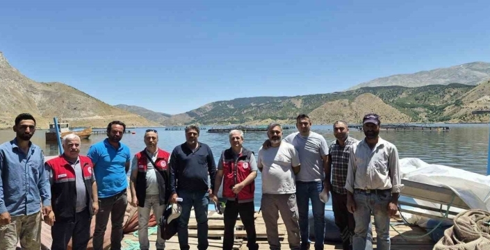 Su ürünleri yetiştiricilik tesislerinde denetim ve bilgilendirme çalışması