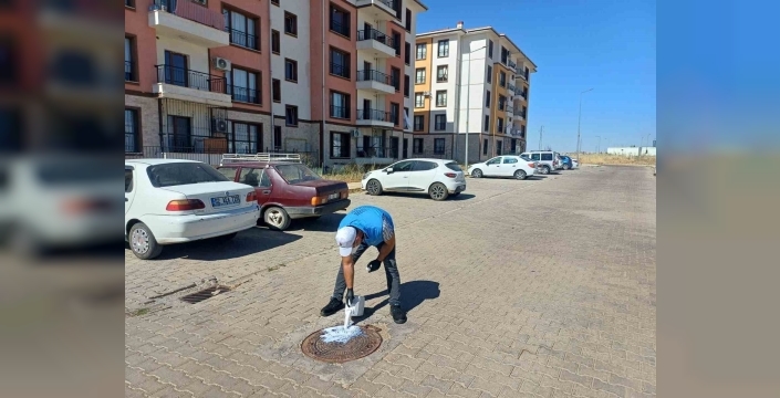 TOKİ’lerde koruyucu larva mücadelesi