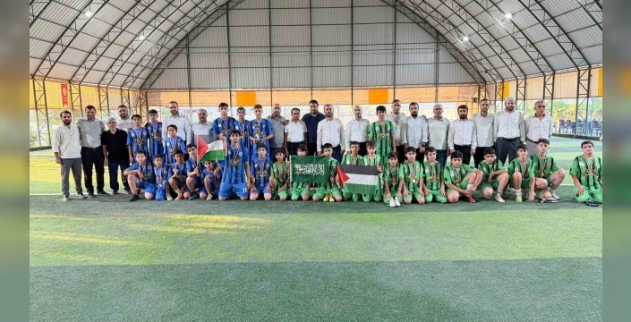 450 Öğrencinin ter döktüğü Kahta’daki turnuvada Kupa Çağrı Camii’nin