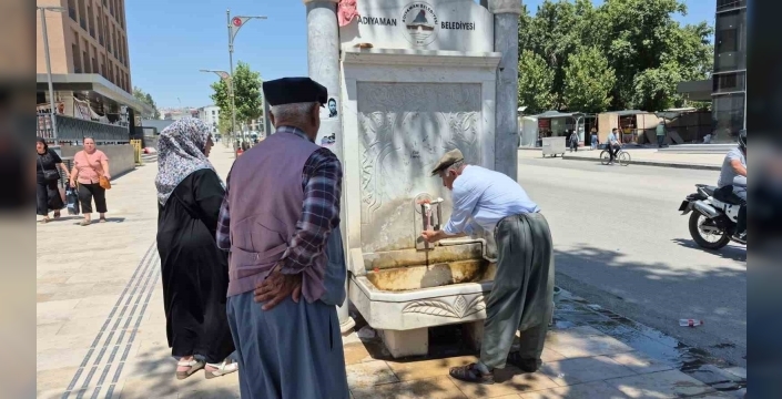 Adıyaman’da sıcak hava etkisini sürdürüyor