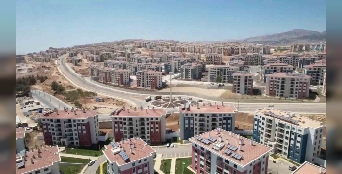 Deprem konutlarıyla yeni bir şehir inşa edildi