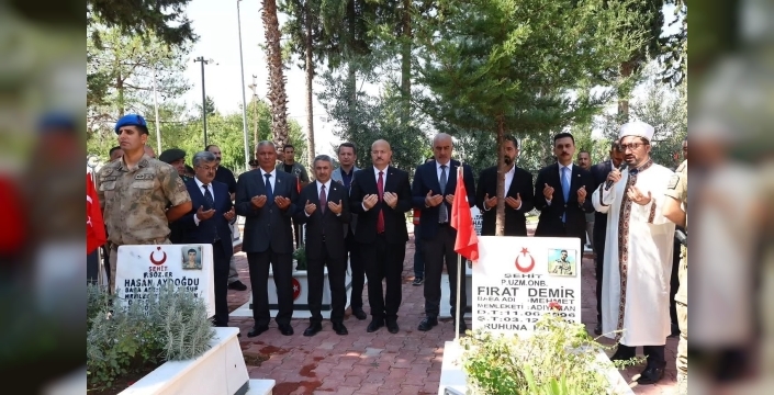 Adıyaman’da 19 Eylül Gaziler Günü’nde şehitler anıldı