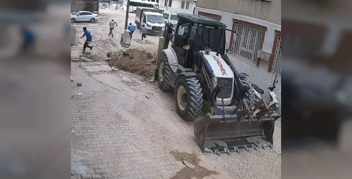 Adıyaman’da doğalgaz borusu patladı