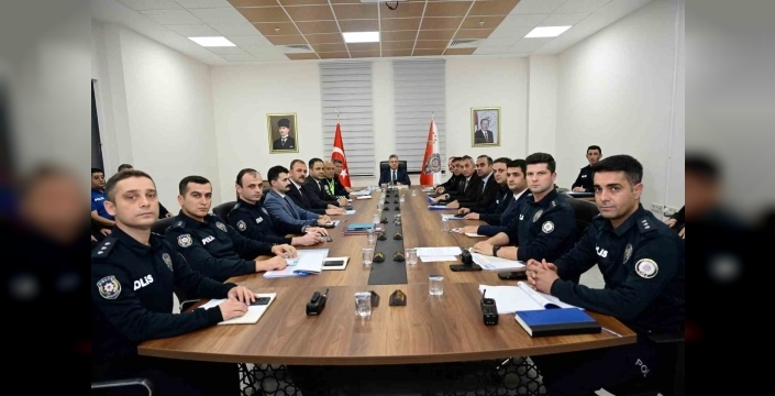 Adıyaman’da emniyetin 9 aylık çalışmaları değerlendirildi