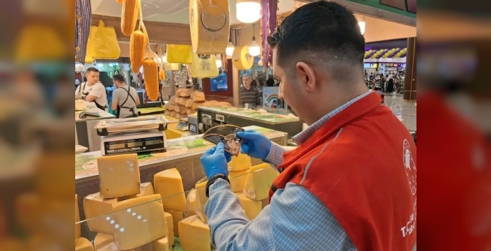 Adıyaman’da yöresel lezzetler fuarında gıda denetimi yapıldı