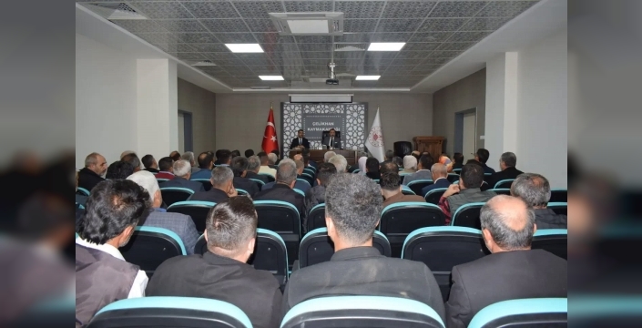 Çelikhan’da okul güvenliği toplantısı gerçekleştirildi