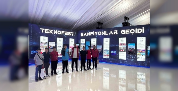 Çelikhanlı öğrenciler TEKNOFEST’te bilim ve teknolojiyle buluştu