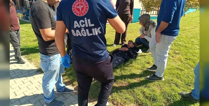 Otomobil ile motosiklet çarpıştı: 1 yaralı